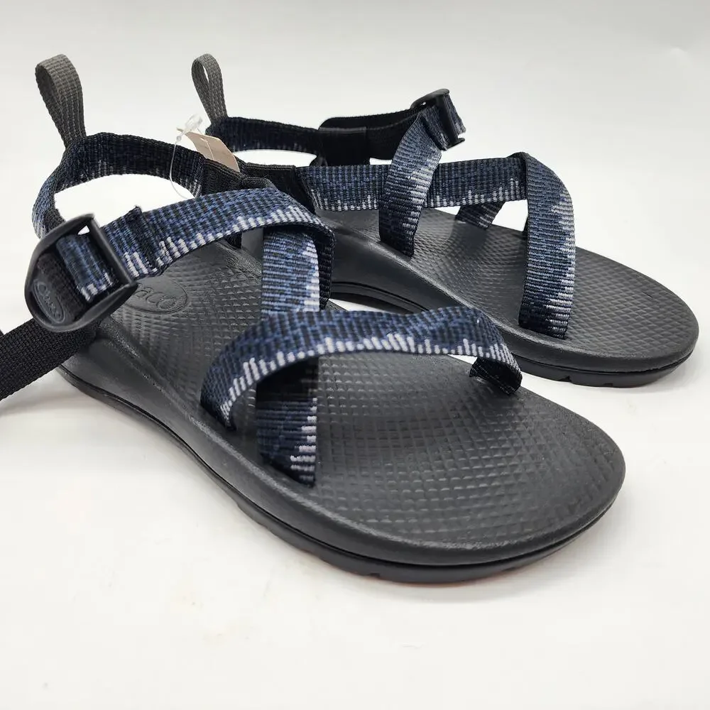 Chaco Kid's Z/1 Eco Tread Sandals Navy Blue Black Youth Size‎ 3 NWT
